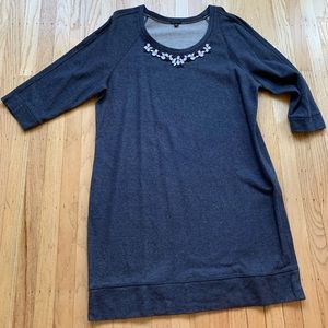 Ann Taylor Sweatshirt dress/tunic size XL